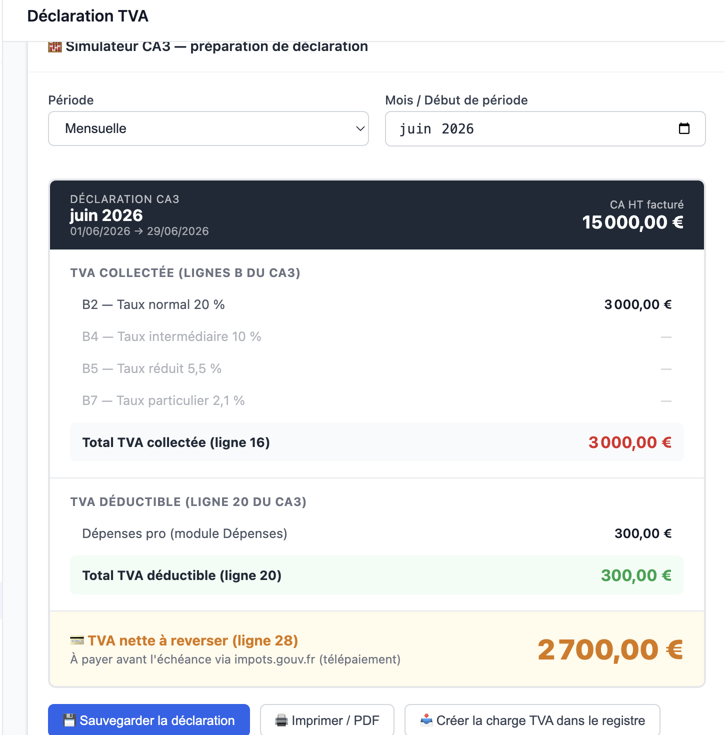 Aperçu Simple ERP